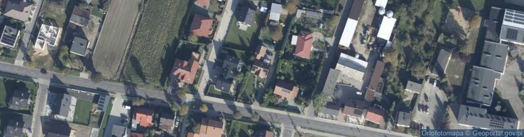 Zdjęcie satelitarne Powstańców Wielkopolskich ul.