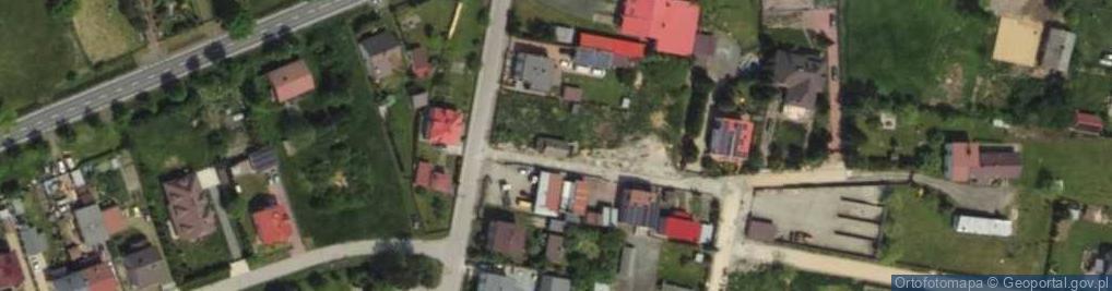 Zdjęcie satelitarne Poprzeczna ul.