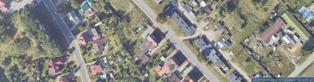 Zdjęcie satelitarne Podgórna ul.