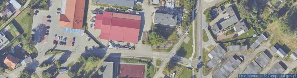 Zdjęcie satelitarne Północna ul.