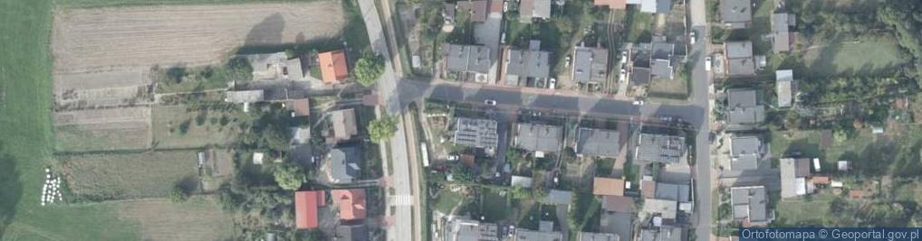 Zdjęcie satelitarne Powstańców Śląskich ul.