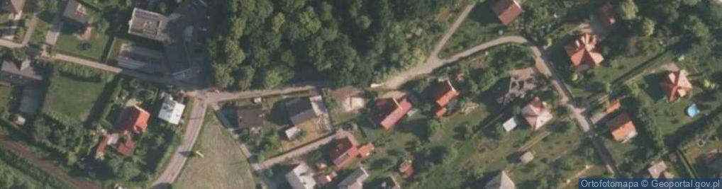 Zdjęcie satelitarne Podzamcze ul.