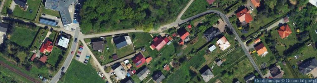 Zdjęcie satelitarne Podzamcze ul.