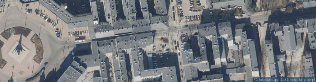 Zdjęcie satelitarne Pomorska ul.