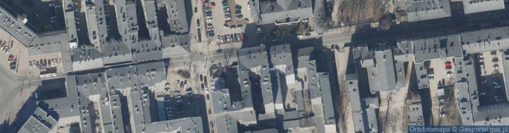 Zdjęcie satelitarne Pomorska ul.