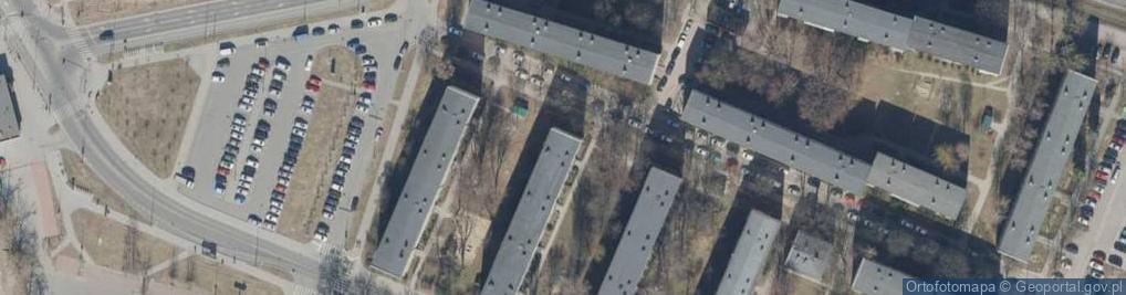 Zdjęcie satelitarne Pola Wincentego ul.