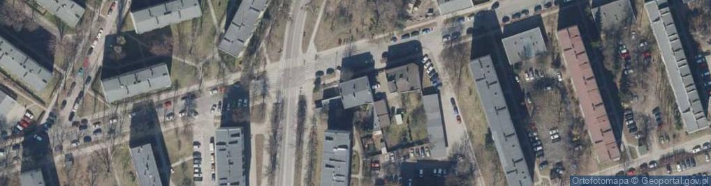 Zdjęcie satelitarne Powstańców Wielkopolskich ul.