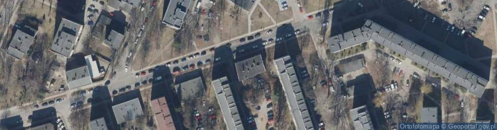 Zdjęcie satelitarne Powstańców Wielkopolskich ul.