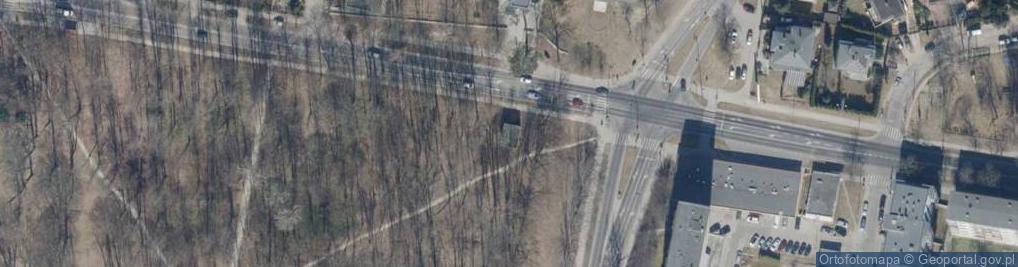 Zdjęcie satelitarne Pojezierska ul.