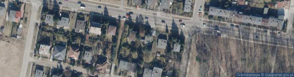 Zdjęcie satelitarne Pojezierska ul.