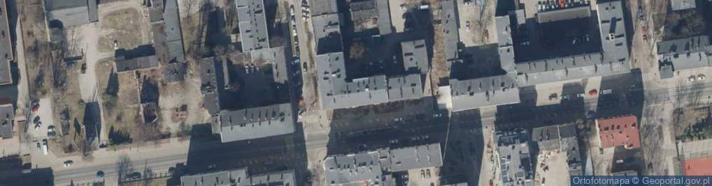 Zdjęcie satelitarne Pomorska ul.