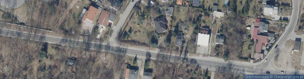 Zdjęcie satelitarne Pomorska ul.