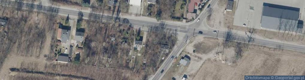 Zdjęcie satelitarne Pomorska ul.