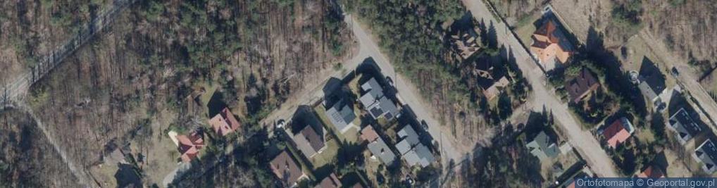 Zdjęcie satelitarne Pomarańczowa ul.