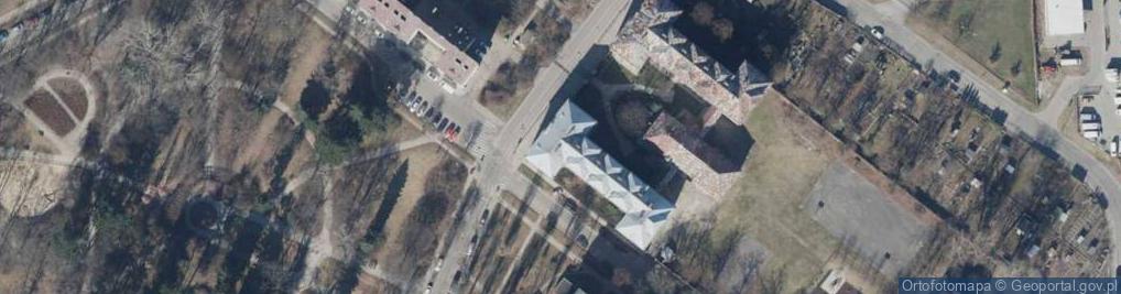 Zdjęcie satelitarne Podmiejska ul.