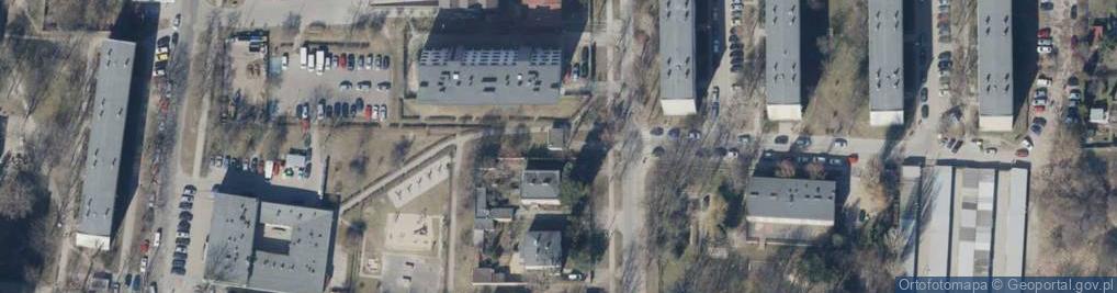 Zdjęcie satelitarne Podhalańska ul.
