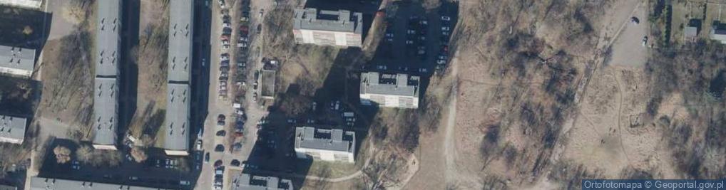 Zdjęcie satelitarne Podhalańska ul.