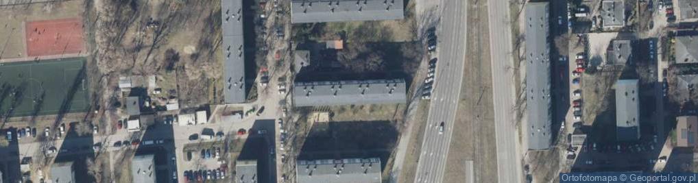 Zdjęcie satelitarne Podgórna ul.