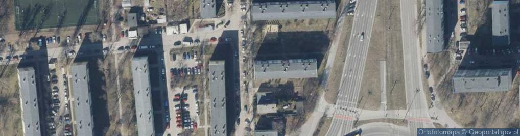 Zdjęcie satelitarne Podgórna ul.