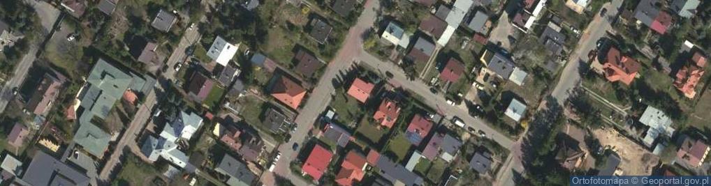 Zdjęcie satelitarne Poprzeczna ul.
