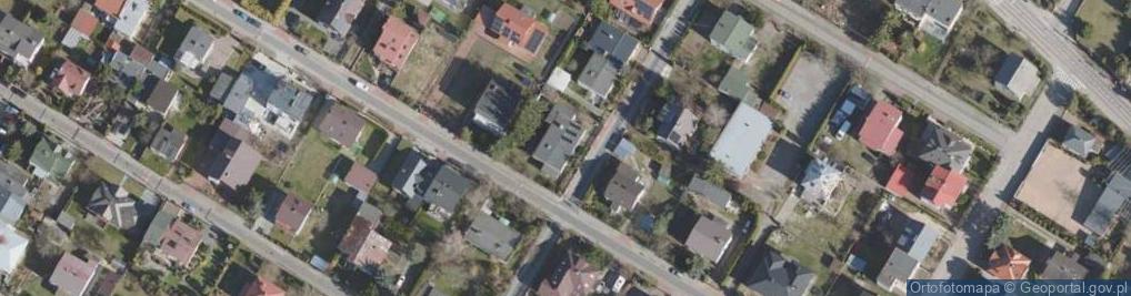 Zdjęcie satelitarne Powstańców Warszawy ul.