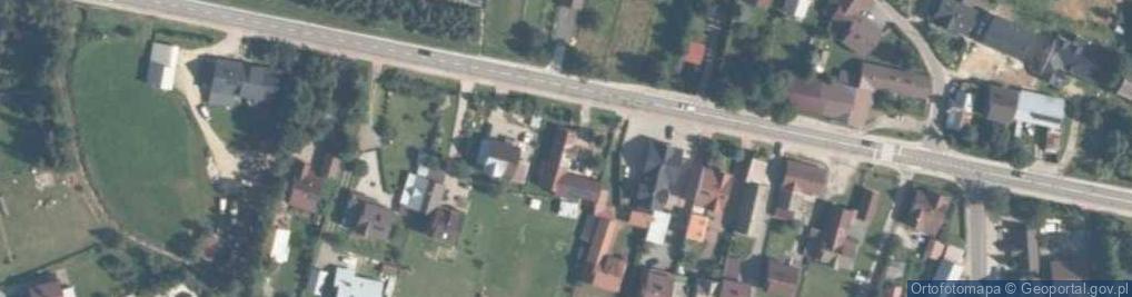 Zdjęcie satelitarne Podhalańska ul.