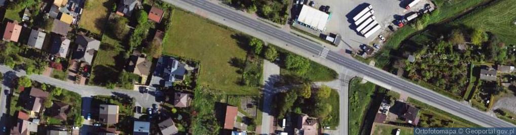 Zdjęcie satelitarne Poprzeczna ul.