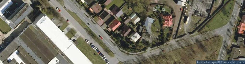 Zdjęcie satelitarne Powstańców 1863 r. ul.