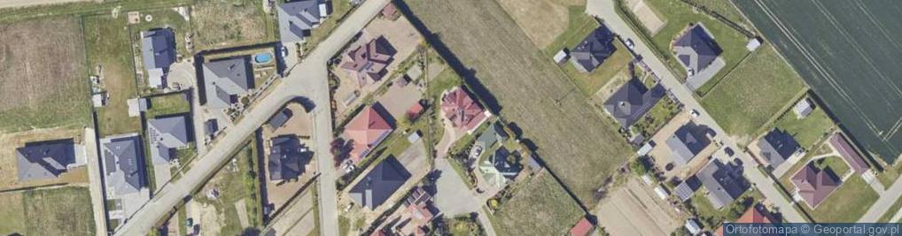 Zdjęcie satelitarne Pod Borem ul.