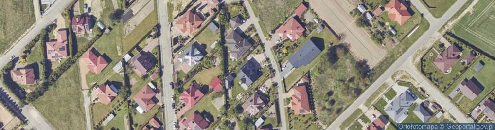 Zdjęcie satelitarne Pod Borem ul.