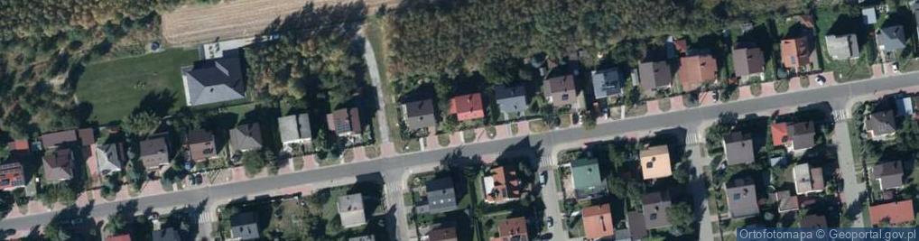 Zdjęcie satelitarne Północna ul.