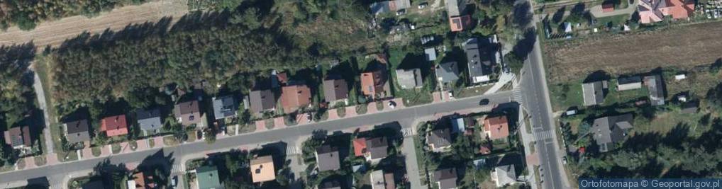 Zdjęcie satelitarne Północna ul.