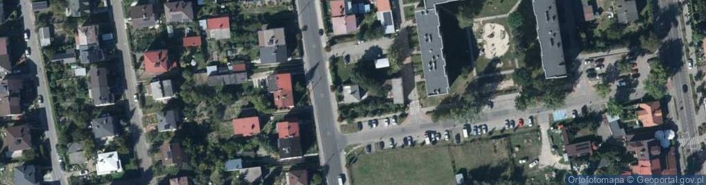 Zdjęcie satelitarne Powstańców Warszawy ul.