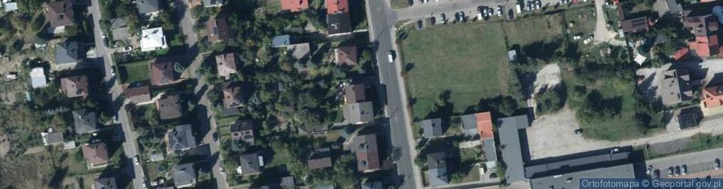 Zdjęcie satelitarne Powstańców Warszawy ul.