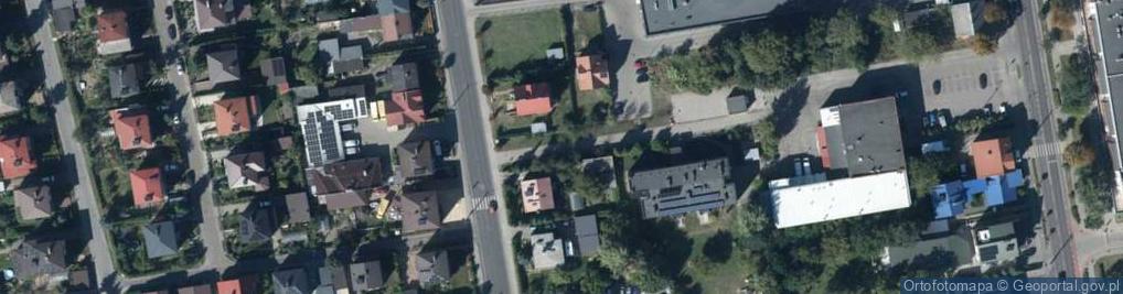 Zdjęcie satelitarne Powstańców Warszawy ul.