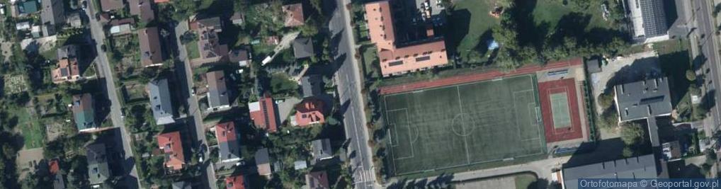 Zdjęcie satelitarne Powstańców Warszawy ul.