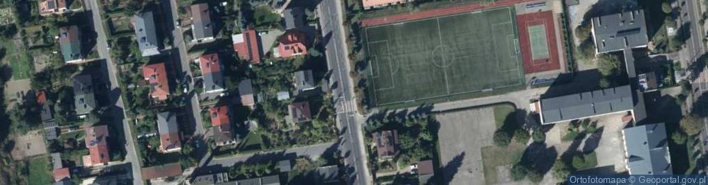 Zdjęcie satelitarne Powstańców Warszawy ul.