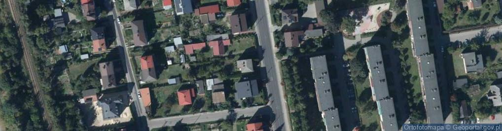 Zdjęcie satelitarne Powstańców Warszawy ul.