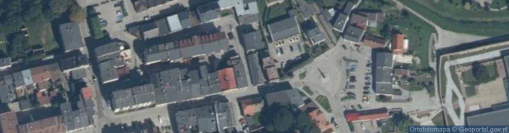 Zdjęcie satelitarne Podgórna ul.