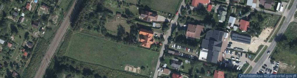 Zdjęcie satelitarne Pod Gajem ul.