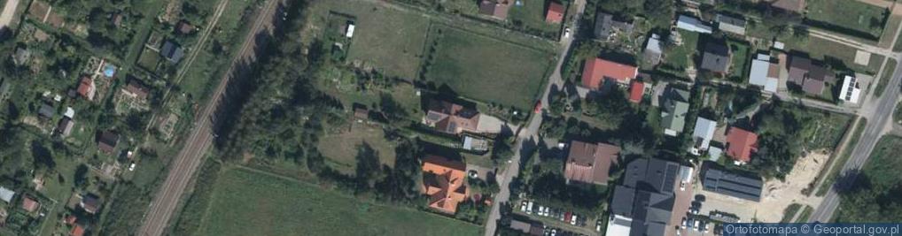 Zdjęcie satelitarne Pod Gajem ul.