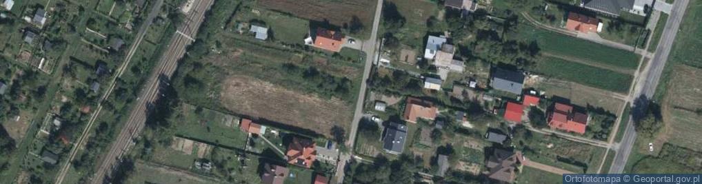 Zdjęcie satelitarne Pod Gajem ul.