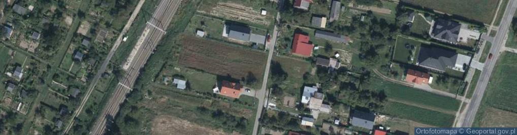 Zdjęcie satelitarne Pod Gajem ul.