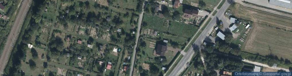 Zdjęcie satelitarne Pod Gajem ul.