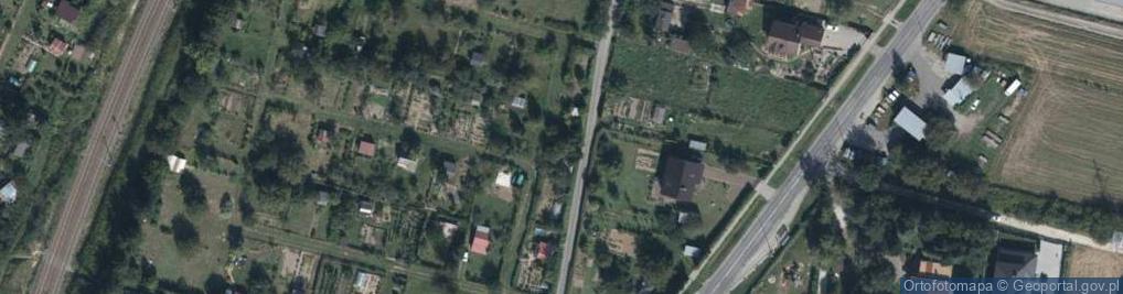 Zdjęcie satelitarne Pod Gajem ul.