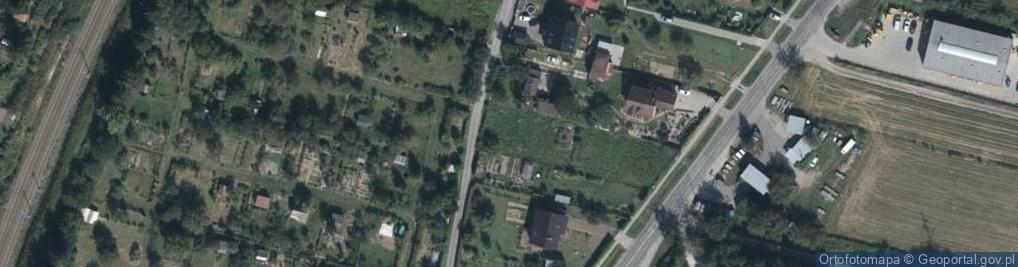 Zdjęcie satelitarne Pod Gajem ul.