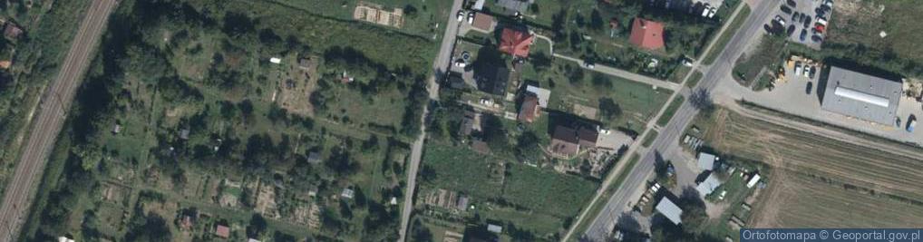 Zdjęcie satelitarne Pod Gajem ul.