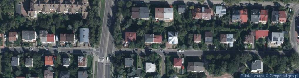 Zdjęcie satelitarne Powstania Styczniowego ul.