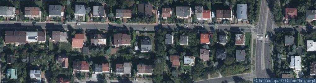 Zdjęcie satelitarne Powstania Styczniowego ul.