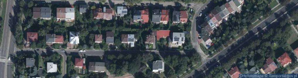 Zdjęcie satelitarne Powstania Styczniowego ul.